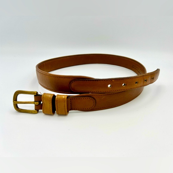 Vintage Coach made in New York leather belt 30” - Picture 1 of 5